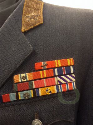 Uniform tilhÃ¸rende Helge Mehre (Foto: FMU)
